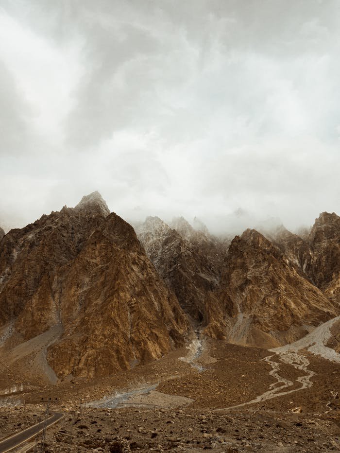 Barren Mountain Landscape